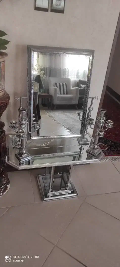 آیینه و شمعدان|صنایع دستی و سایر لوازم تزئینی|صدرا-فارس, فاز ۱|دیوار