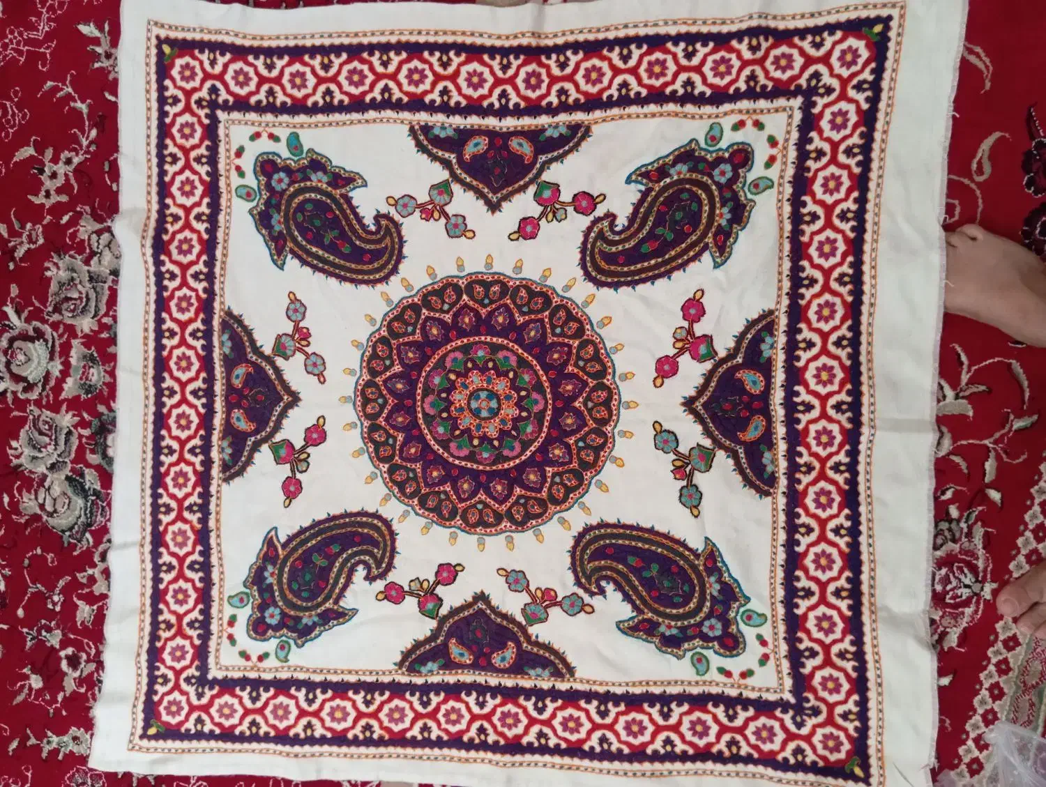 رومیزی پته|پرده، رانر، رومیزی|کرمان, |دیوار