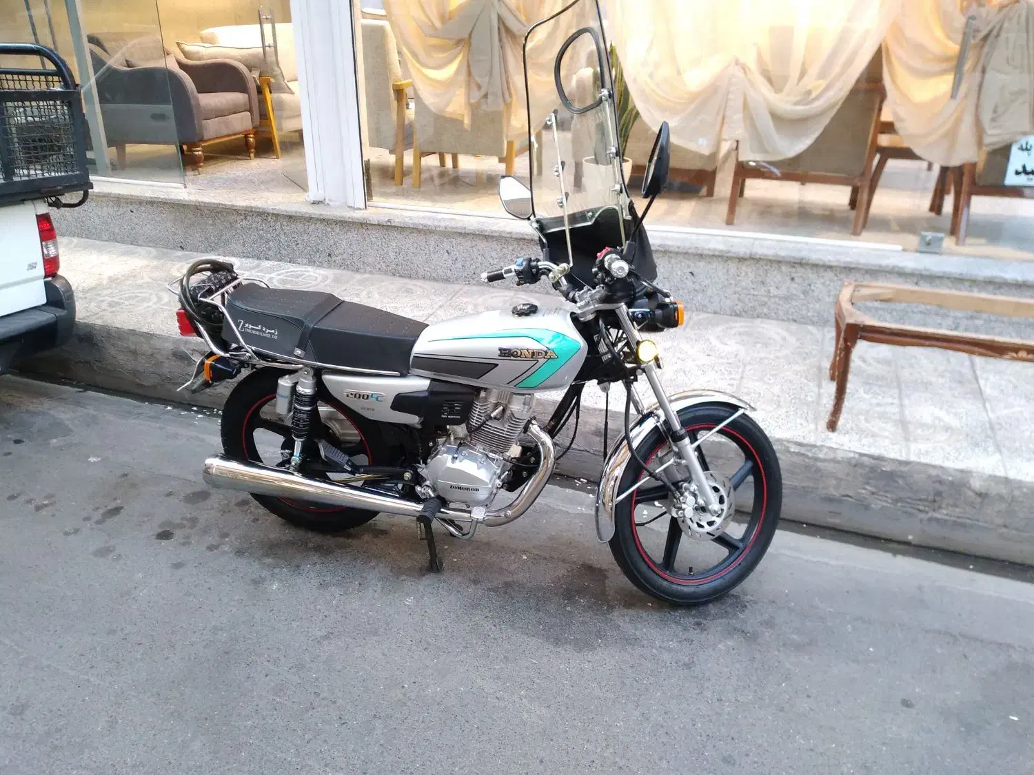 طرح هندا ۲۰۰ سی سی|موتورسیکلت|تهران, شهرک ابوذر|دیوار