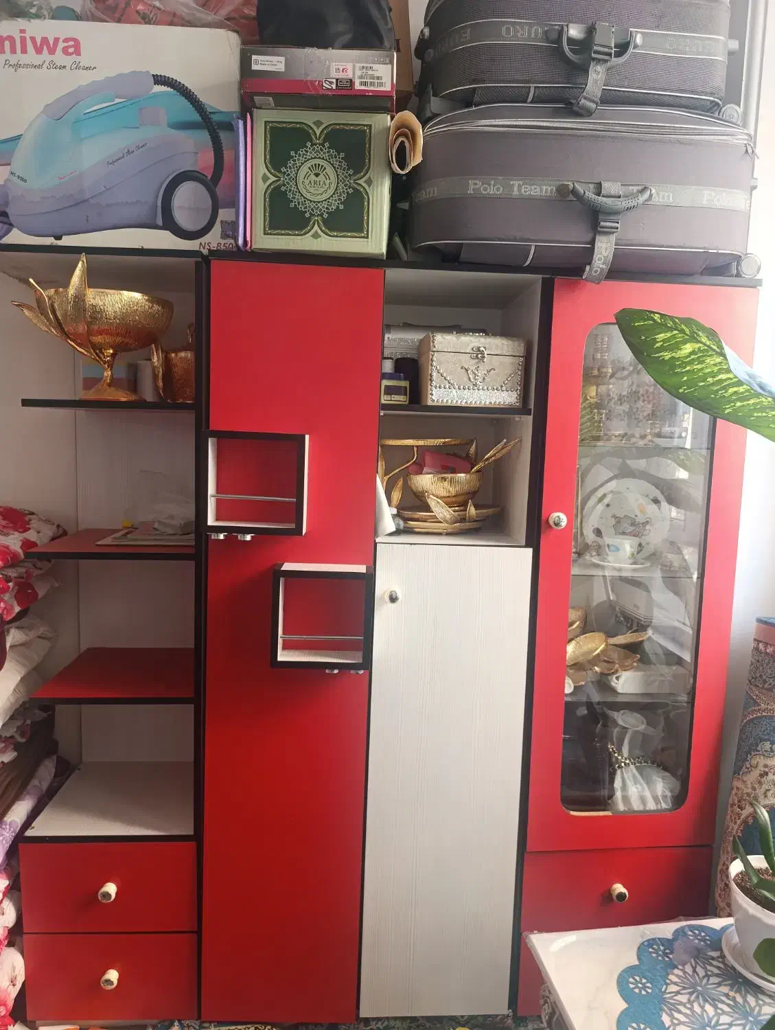 کمد سه تیکه کودک|تخت و سرویس خواب|تهران, جمال‌زاده|دیوار