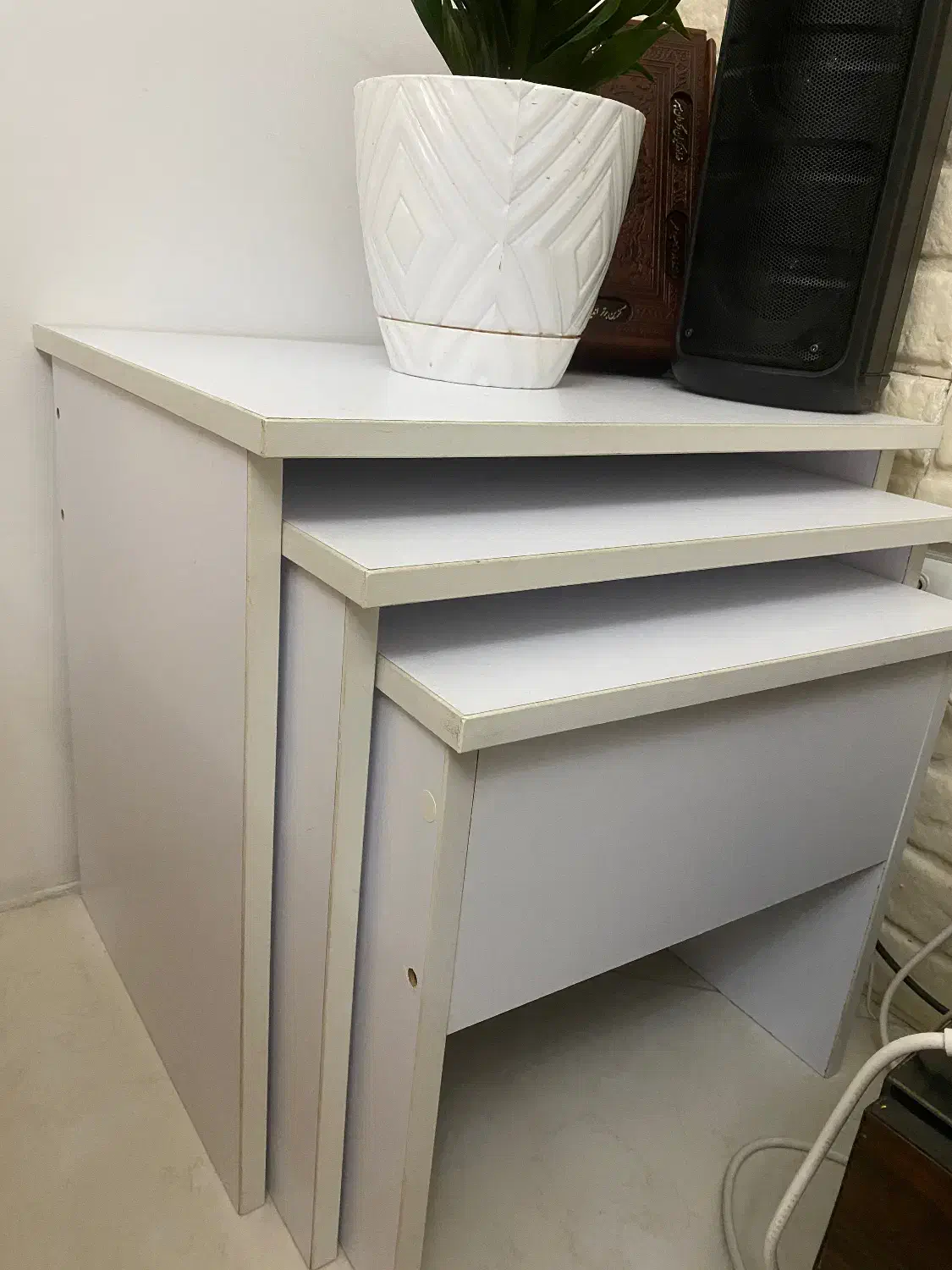 میزجلومبلی و سه عدد میز عسلی|مبلمان خانگی و میز عسلی|بندر انزلی, صابرحنان|دیوار