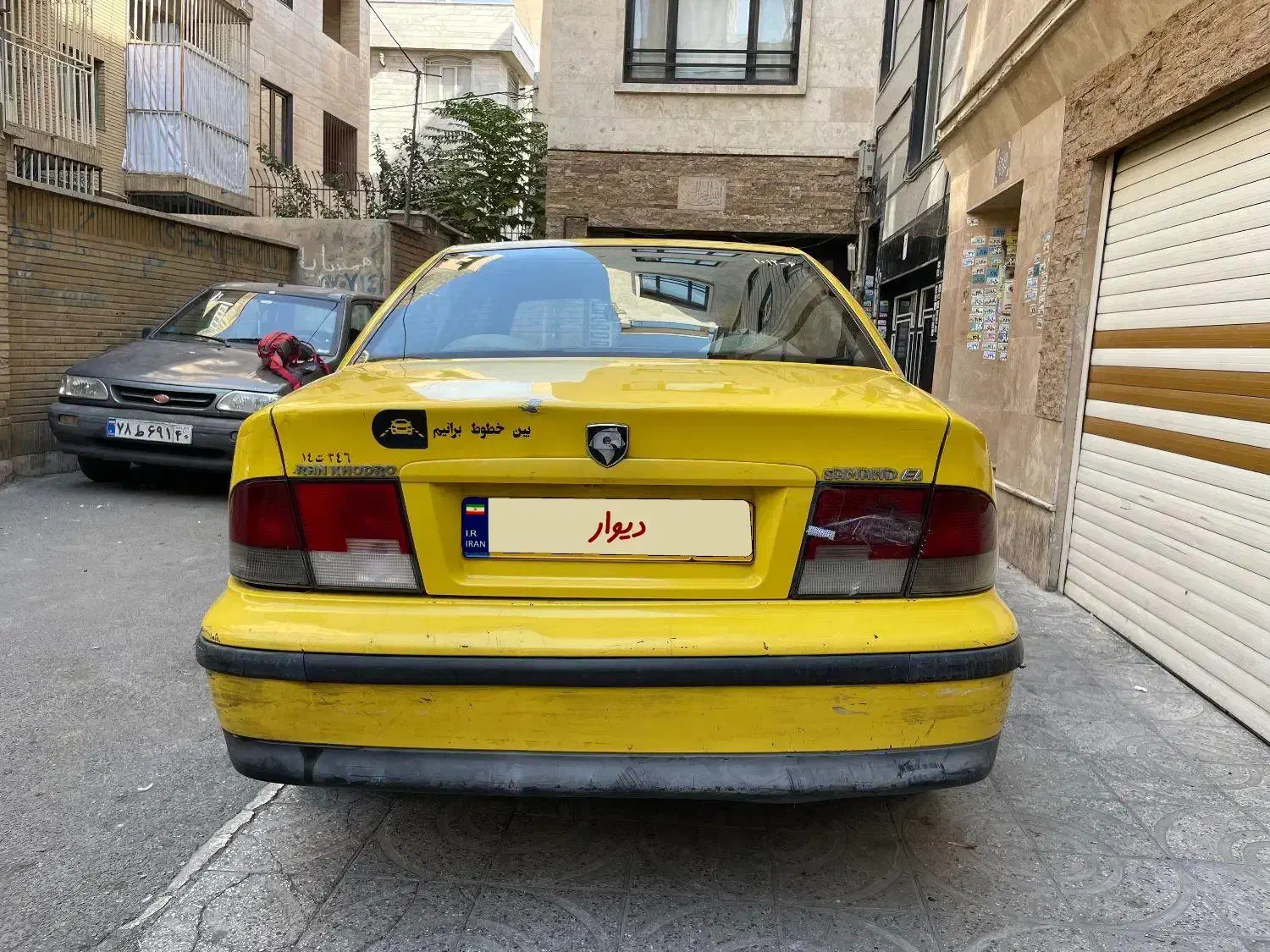 تاکسی سمند مدل ۸۵|خودرو سواری و وانت|تهران, بریانک|دیوار