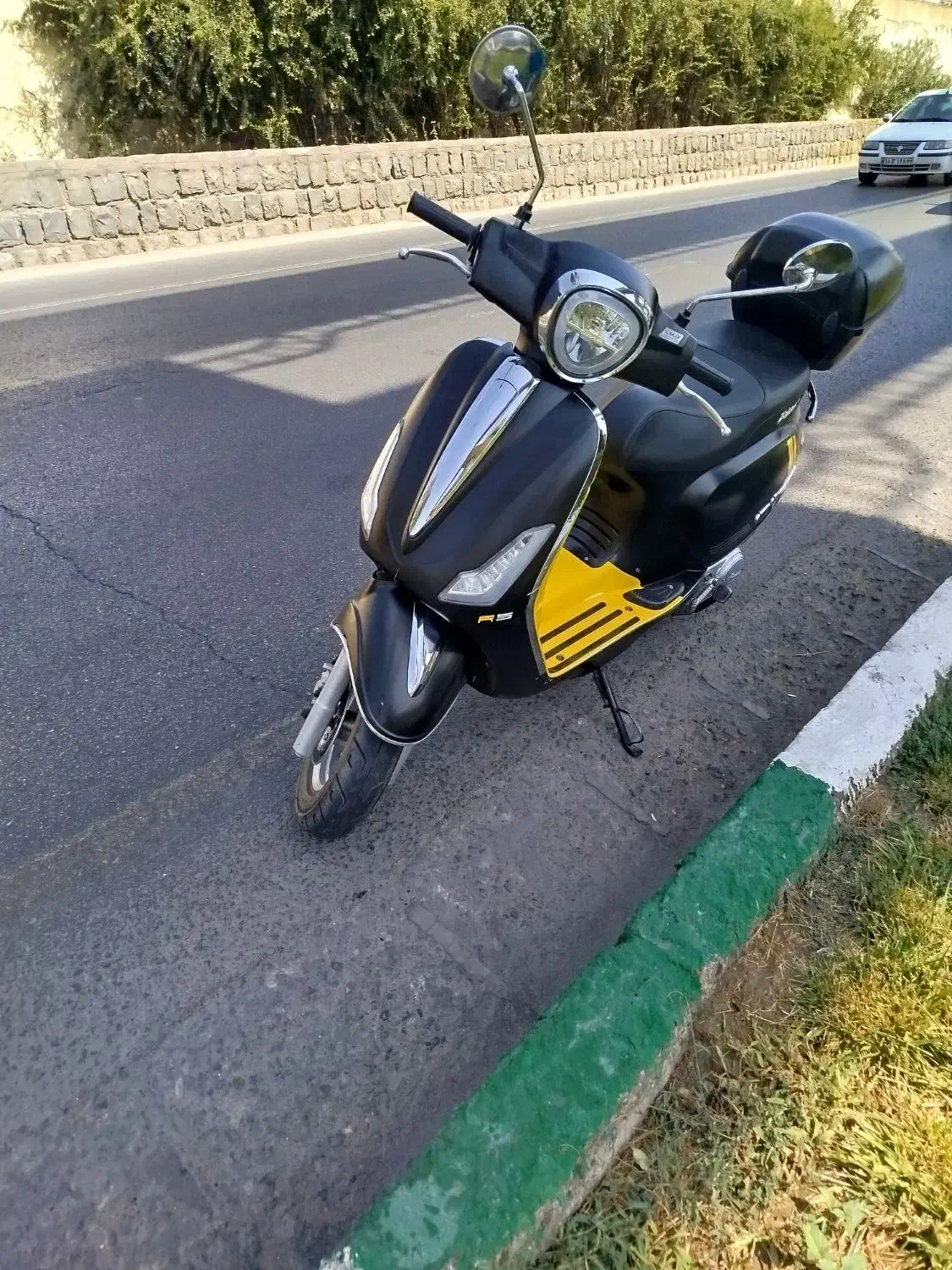 موتور وسپا کاوان پلاس|موتورسیکلت|قم, باغ پنبه|دیوار