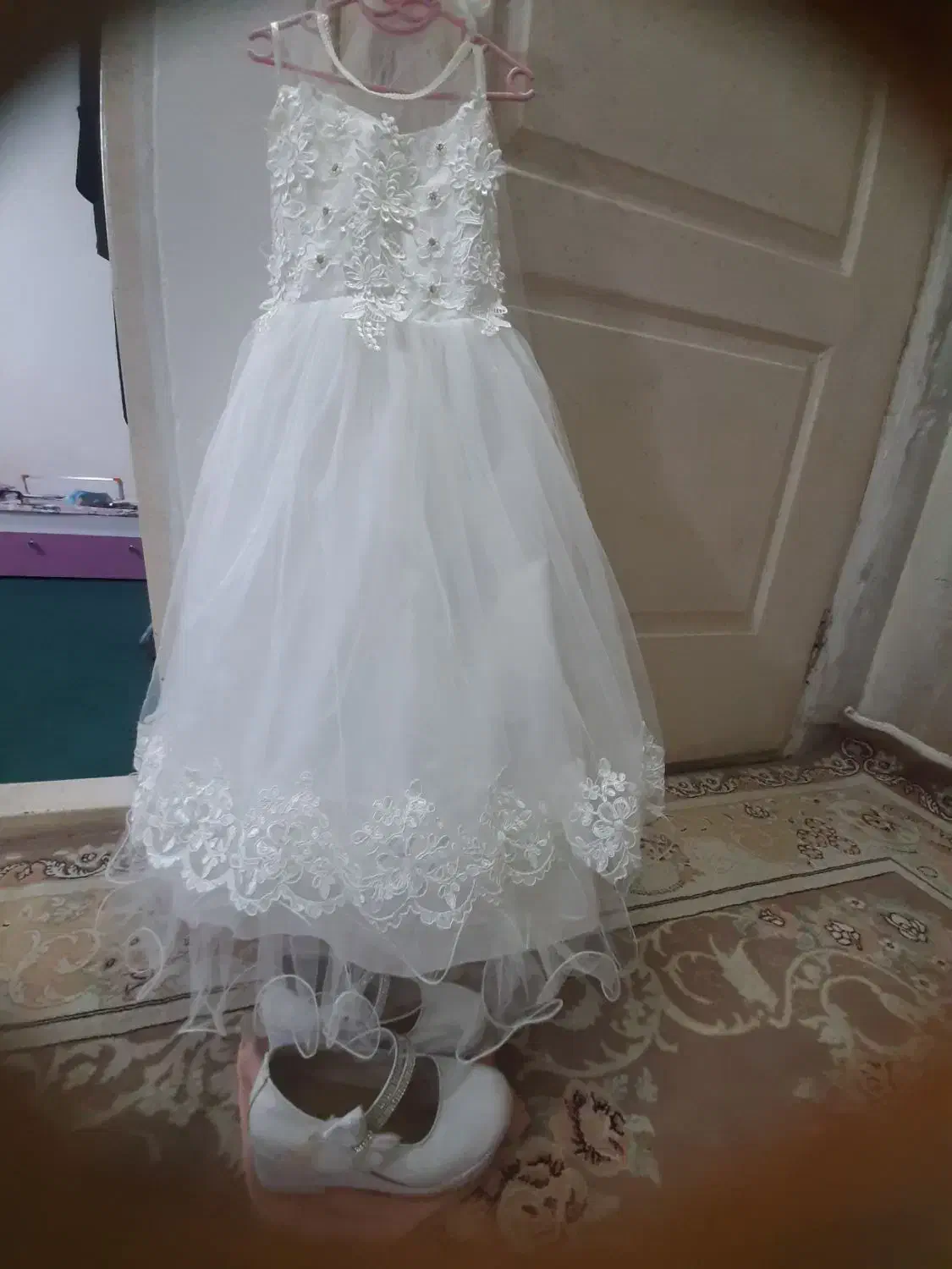 لباس عروس وکفش مجلسی ونیم بوت|لباس|سمنان, |دیوار