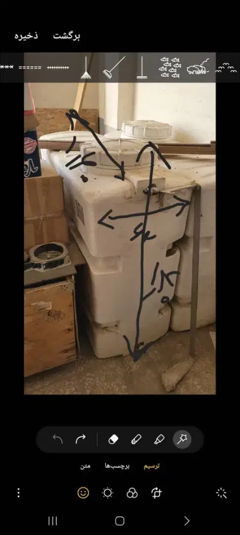 فروش دو مخزن آب|مصالح و تجهیزات ساختمان|اصفهان, چرخاب|دیوار