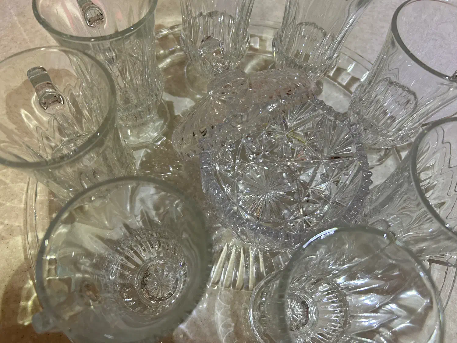 نیم لیوان ۸عدد|ظروف سرو و پذیرایی|قم, زینبیه|دیوار