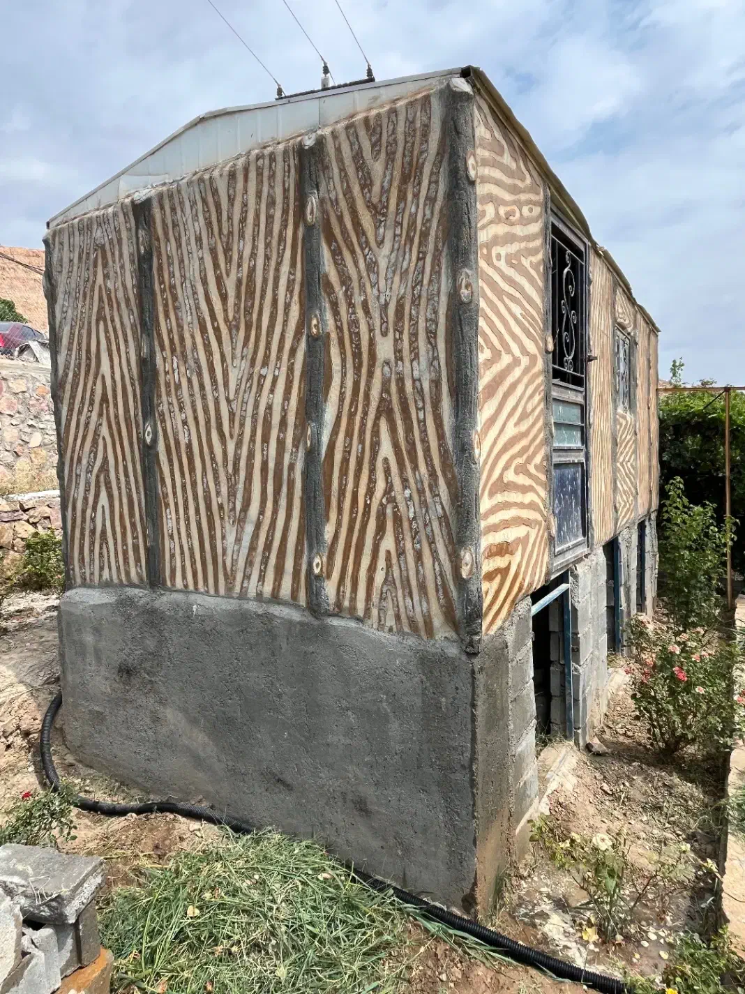 کانکس کلبه|مصالح و تجهیزات ساختمان|بجنورد, |دیوار