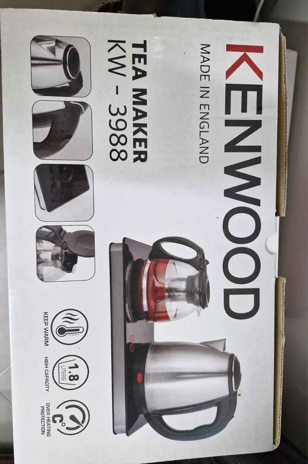 چای ساز برقی مارک کنود|سماور، چایساز، قهوهساز|اصفهان, قلعه طبره|دیوار