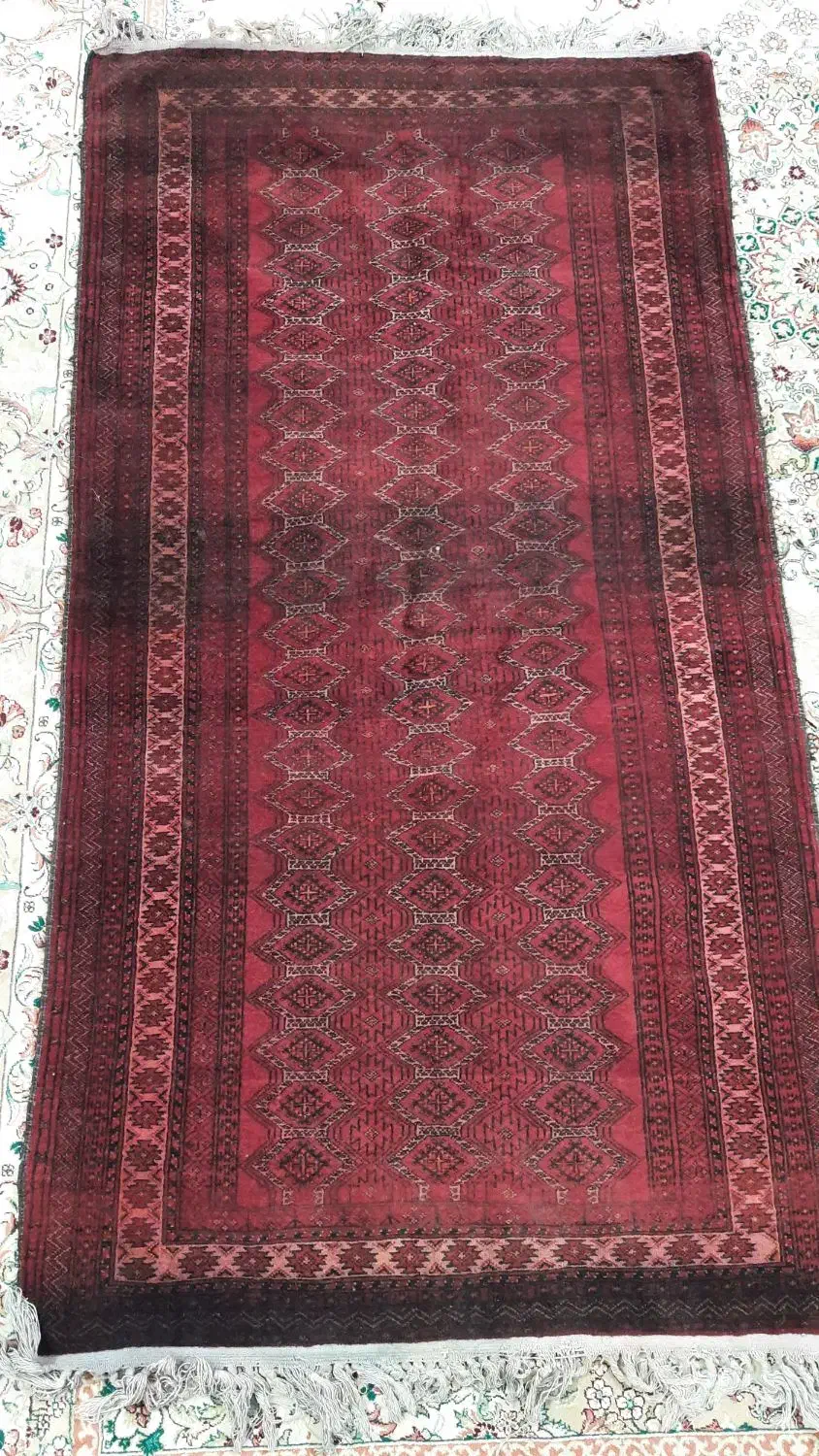 قالیچه دست باف ترکمن|فرش|مشهد, شهرک رازی (شهرک غرب)|دیوار