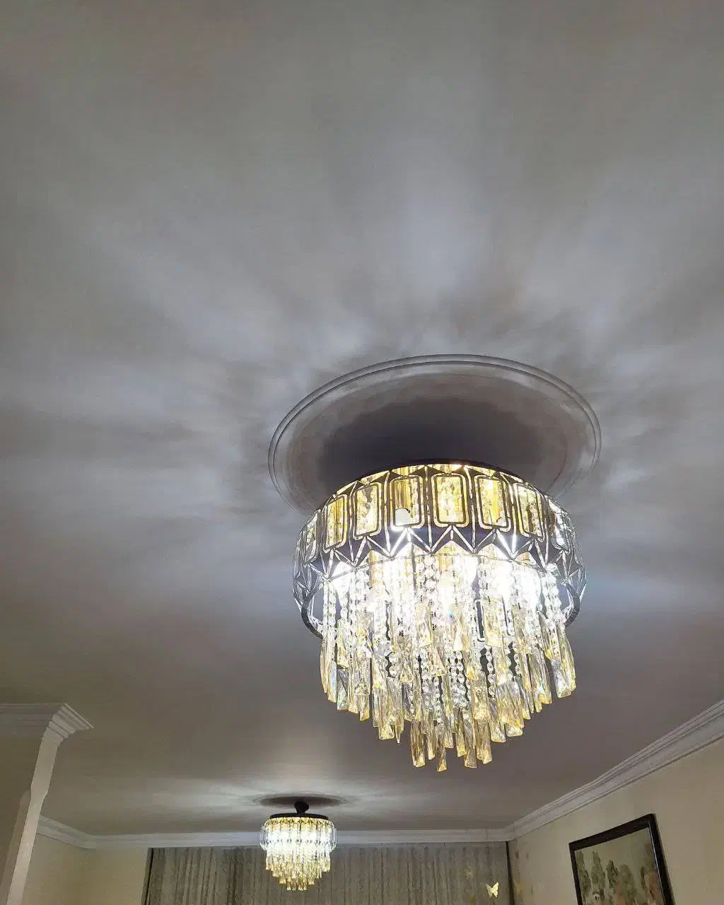 دو عدد لوستر سقفی|لوستر و چراغ آویز|تهران, ستارخان|دیوار