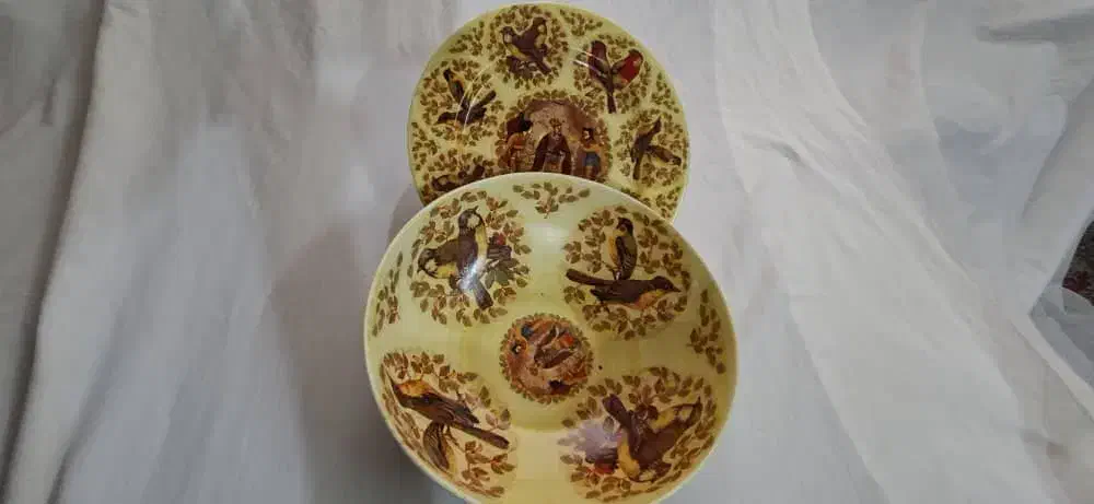 کاسه بشقاب آنتیک ژاپنی|ظروف سرو و پذیرایی|ری, شهید بهشتی|دیوار