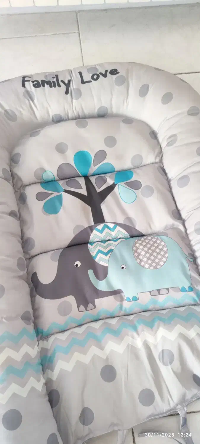 غلتگیر نوزاد سالم همراه ست کامل رختخواب نوزادی|اسباب و اثاث بچه|تهران, جوانمردان (اندیشه)|دیوار