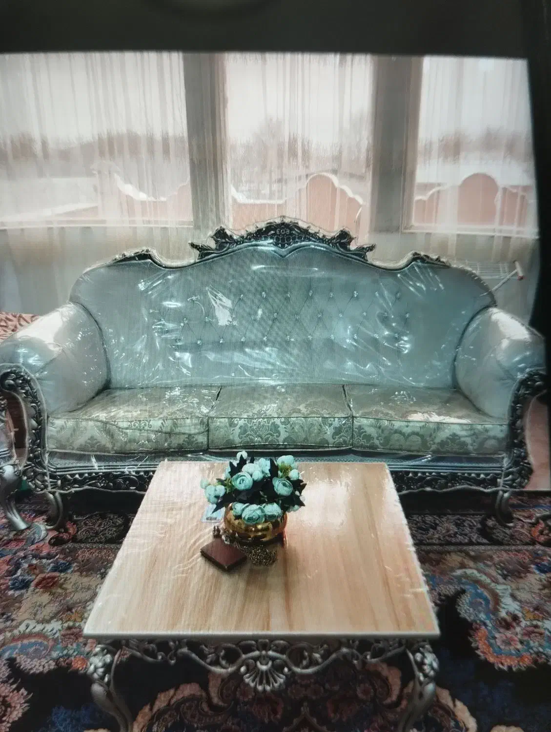 مبل سلطنتی|مبلمان خانگی و میز عسلی|آستانه اشرفیه, |دیوار