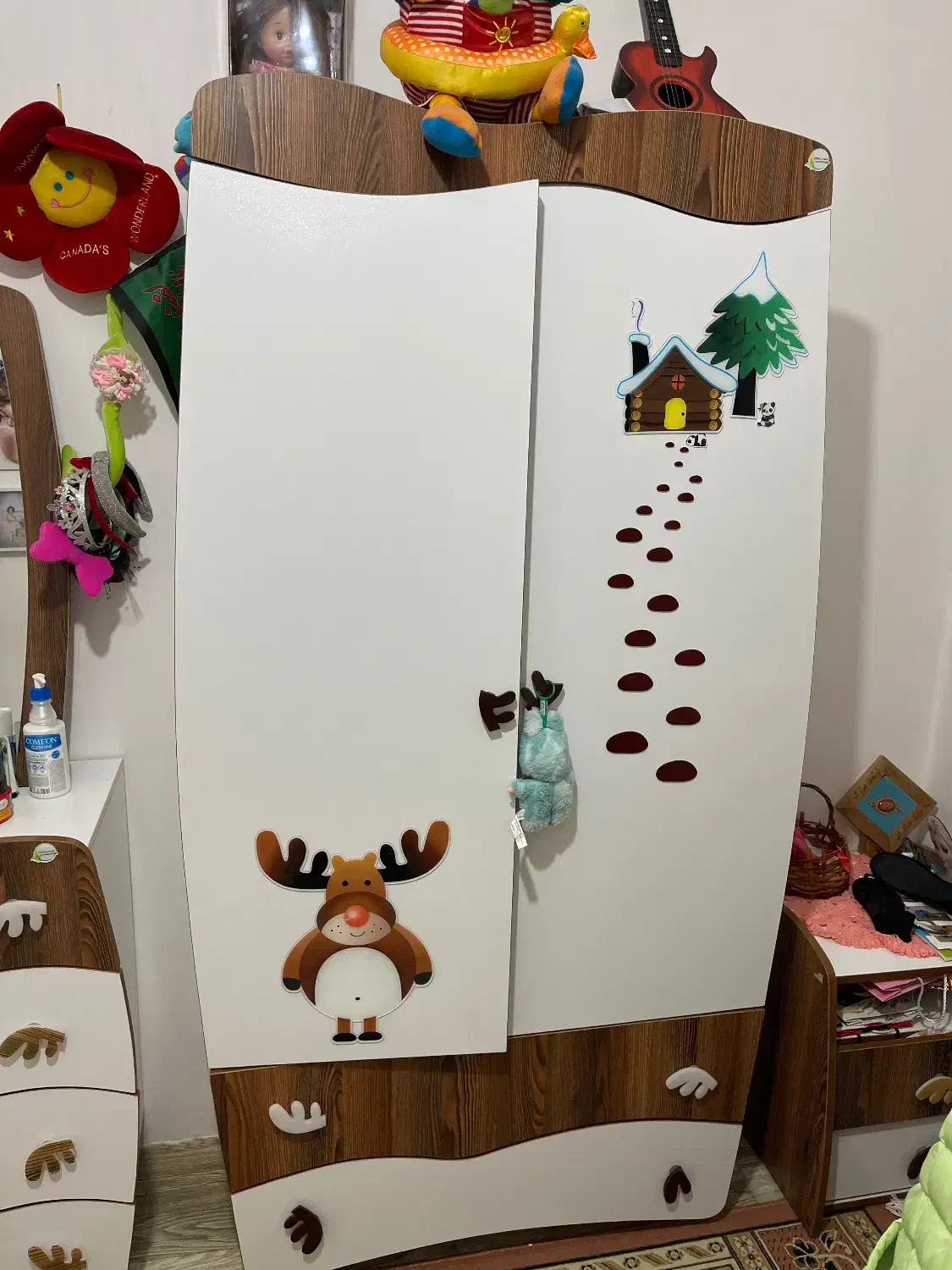 سرویس خواب کودک و‌نوجوان|تخت و سرویس خواب|شهرکرد, |دیوار