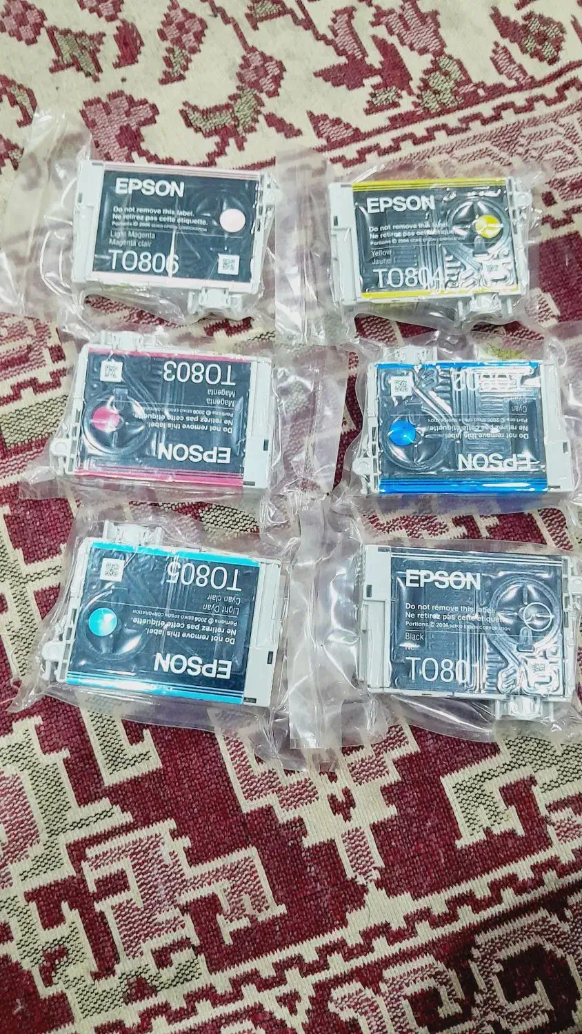 EPSON کارتریج در رنگهای مختلف|پرینتر، اسکنر، کپی، فکس|آبادان, |دیوار