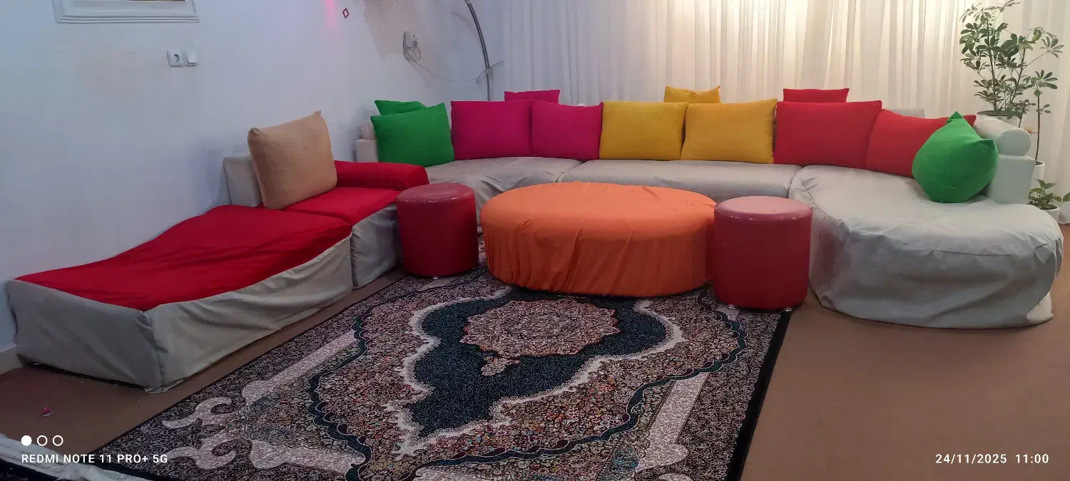 مبلمان 12 نفره|مبلمان خانگی و میز عسلی|اهواز, کوی پلیس|دیوار