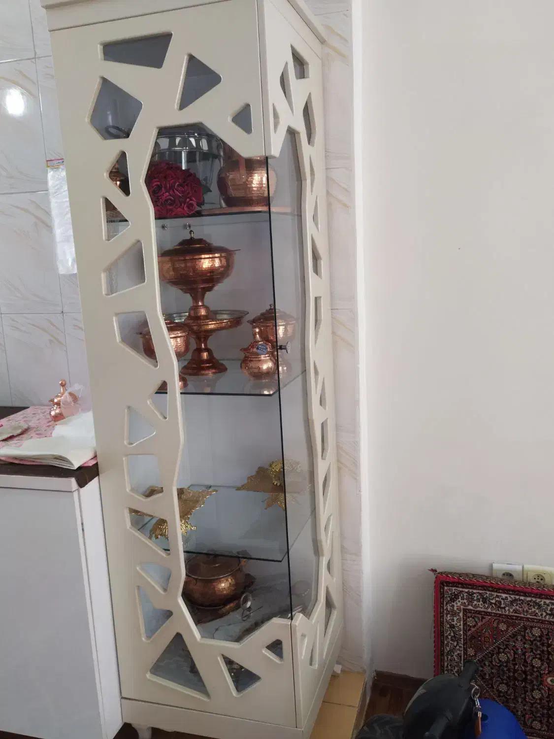 بوفه سفید|بوفه، ویترین، کنسول|زنجان, |دیوار