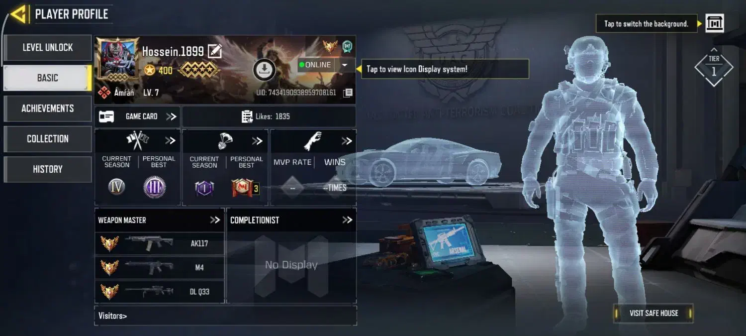 اکانت کلاف|کنسول، بازی ویدئویی و آنلاین|قم, نیروگاه|دیوار