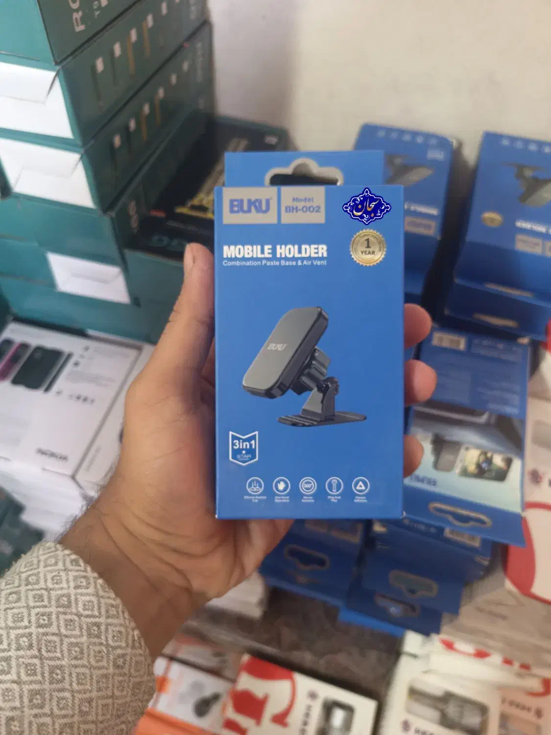 هولدر مگنتی موبایل خوردو کاملا وارداتی برند BUKU|لوازم جانبی موبایل و تبلت|مشهد, فاطمیه|دیوار