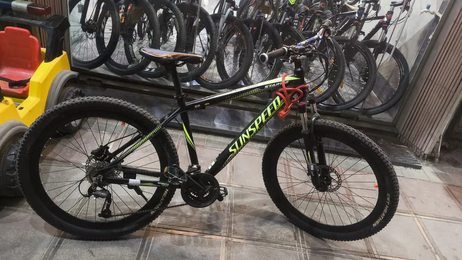 دوچرخه 27.5 سان اسپید هیدرولیک|دوچرخه، اسکیت، اسکوتر|قم, وادی السلام|دیوار