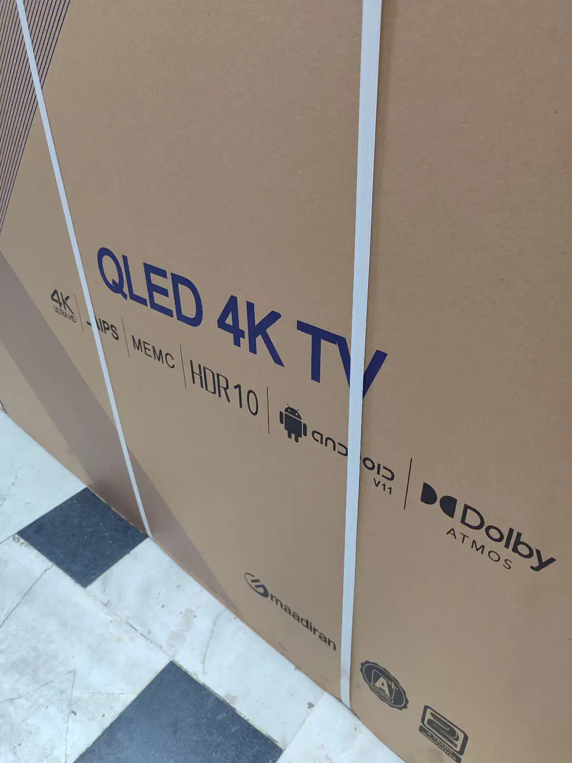 تلویزیون کیو ال ای دی ایکس ویژن هوشمند مدل 65X25|تلویزیون و پروژکتور|رشت, بازار|دیوار