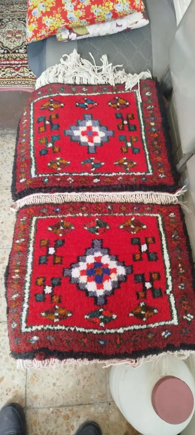 فرش دستبافت صندلی ماشین|فرش|سراب, |دیوار