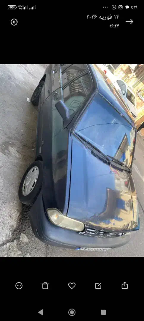 پراید مدل ۸۳|خودرو سواری و وانت|رشت, سلیمانداراب|دیوار