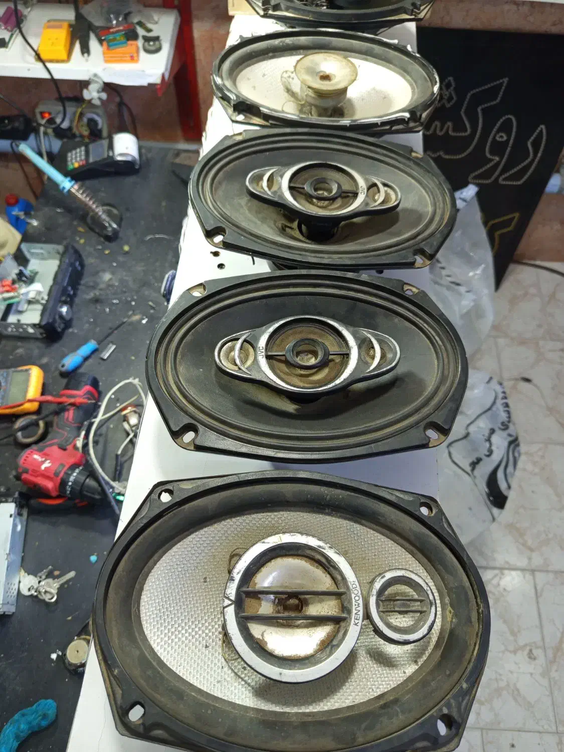 باند کنوود و جی وی سی|صوتی و تصویری|آشخانه, |دیوار