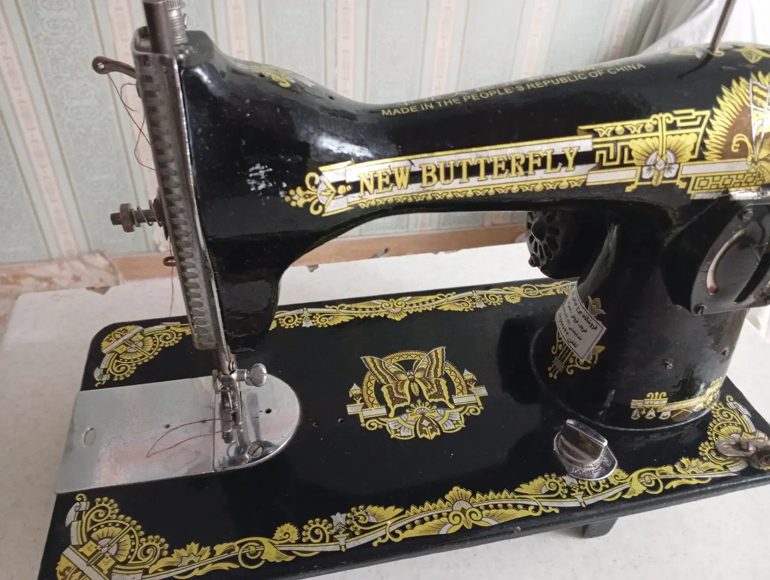 چرخ مشکی با دینام|چرخ خیاطی و ریسندگی|تهران, تهرانسر شمالی|دیوار