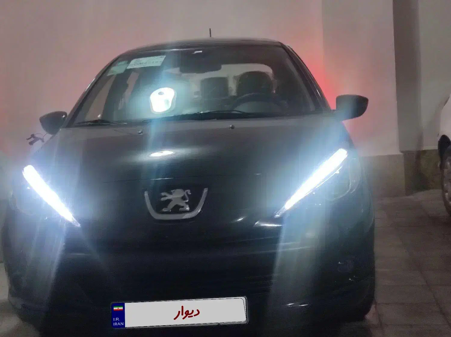 پژو207پانا رنگ مشکی+ TU5 پلاس رینگ آلومینیومی|خودرو سواری و وانت|ارومیه, |دیوار