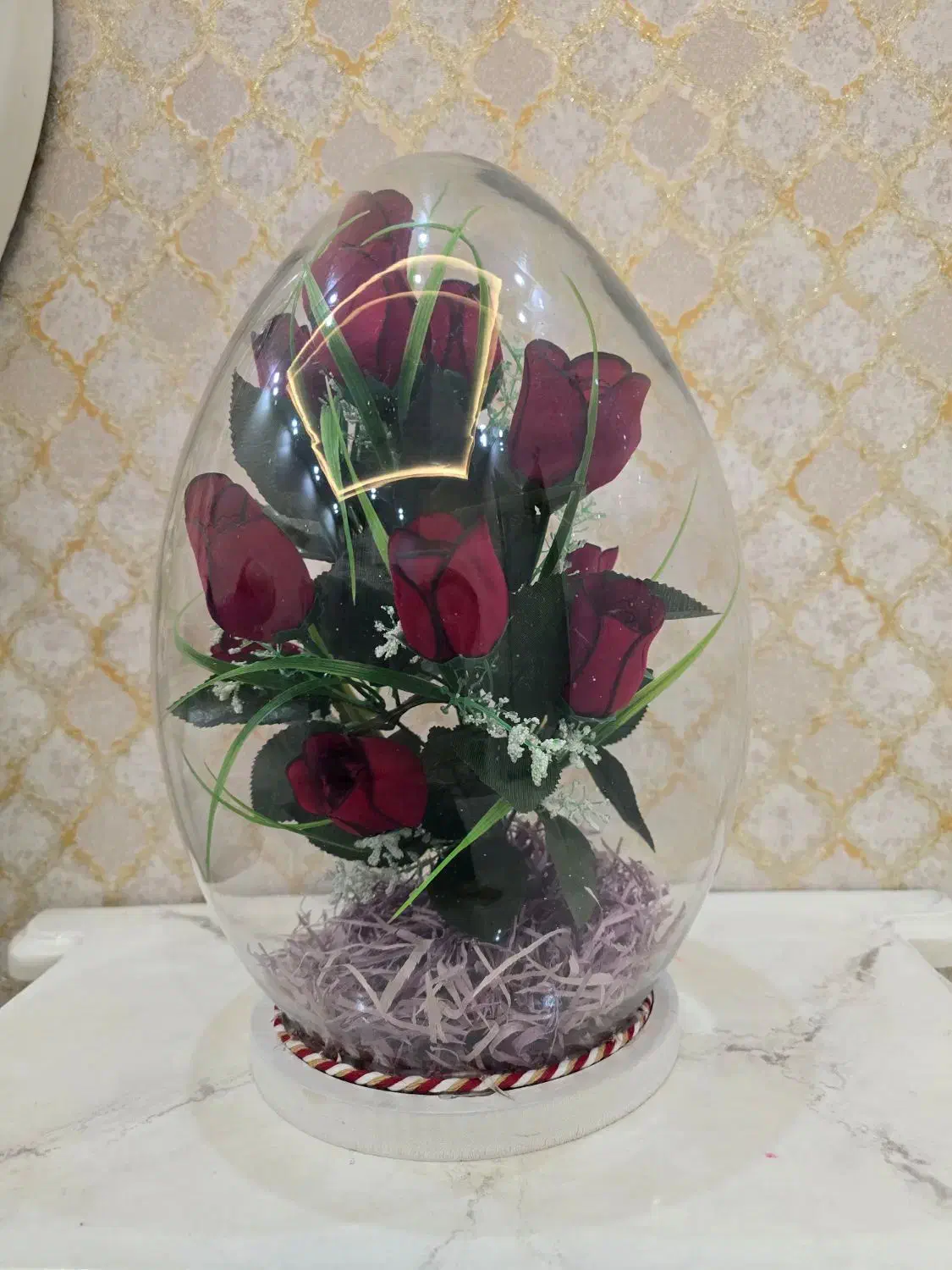 گل وگلدان|گل مصنوعی|قرچک, مهدیه|دیوار