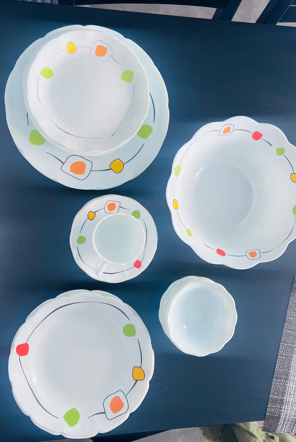 سرویس غذا خوری|ظروف سرو و پذیرایی|کیش, |دیوار