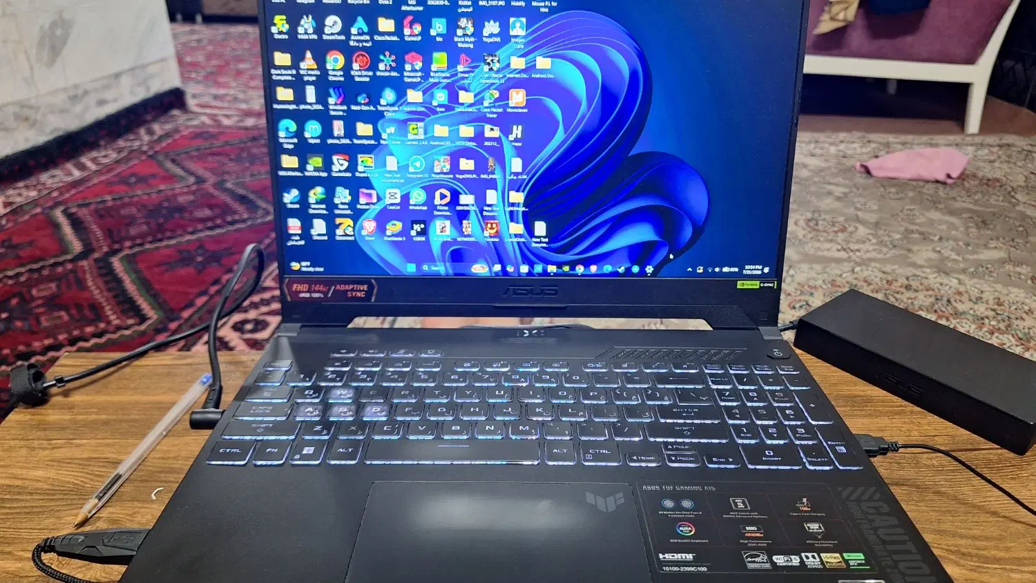 لپتاپ Asus Tuf a15 fa507nv|رایانه همراه|تهران, هفت چنار|دیوار