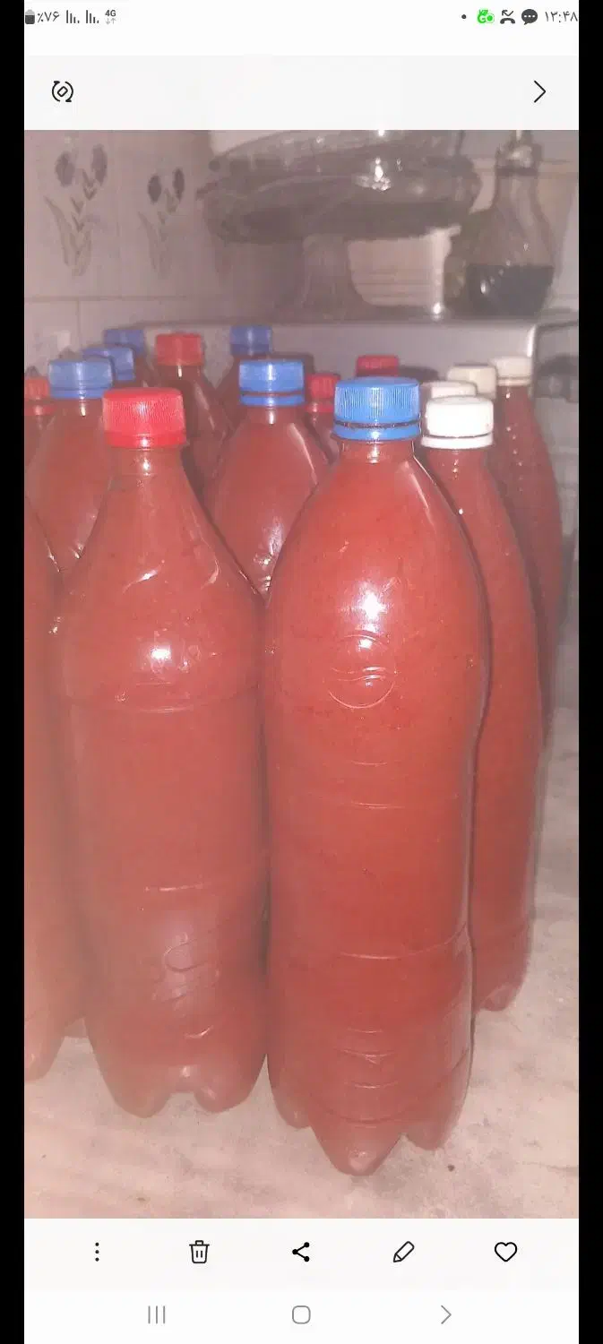 رب گوجه محلی خوش رنگ و خوش طعم|خوردنی و آشامیدنی|خرامه, |دیوار