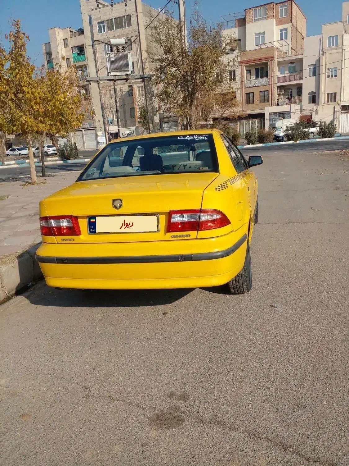 تاکسی سمندef7 مدل96|خودرو سواری و وانت|پاکدشت, پاکدشت (مامازند)|دیوار