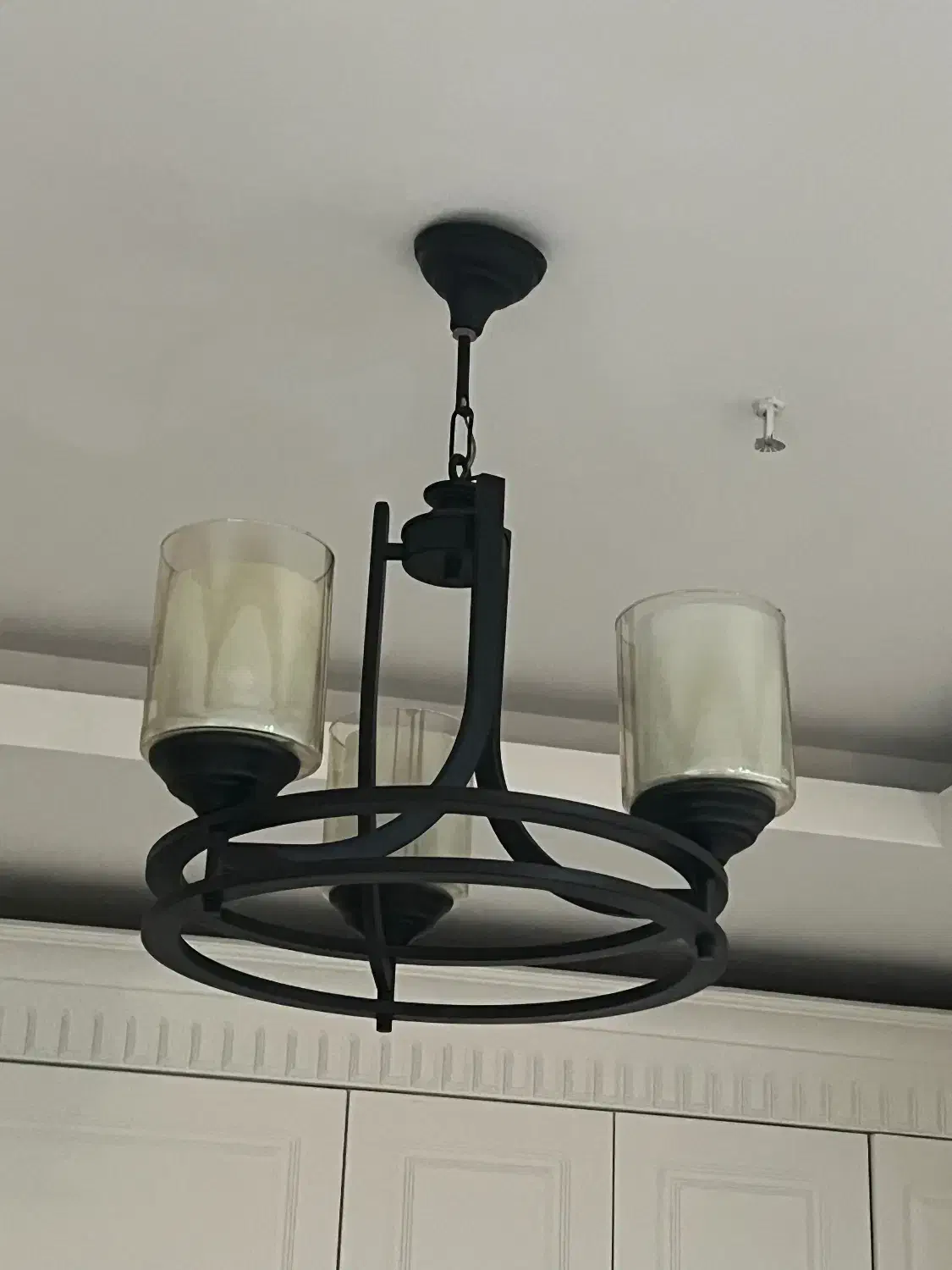 لوستر سه شاخه نونو|لوستر و چراغ آویز|مشهد, صیاد شیرازی|دیوار