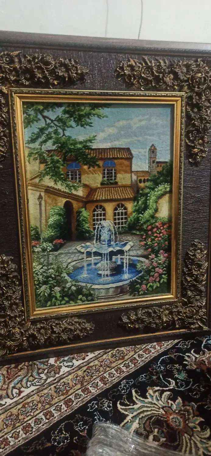 تابلو  دستبافت|تابلو فرش|همدان, |دیوار