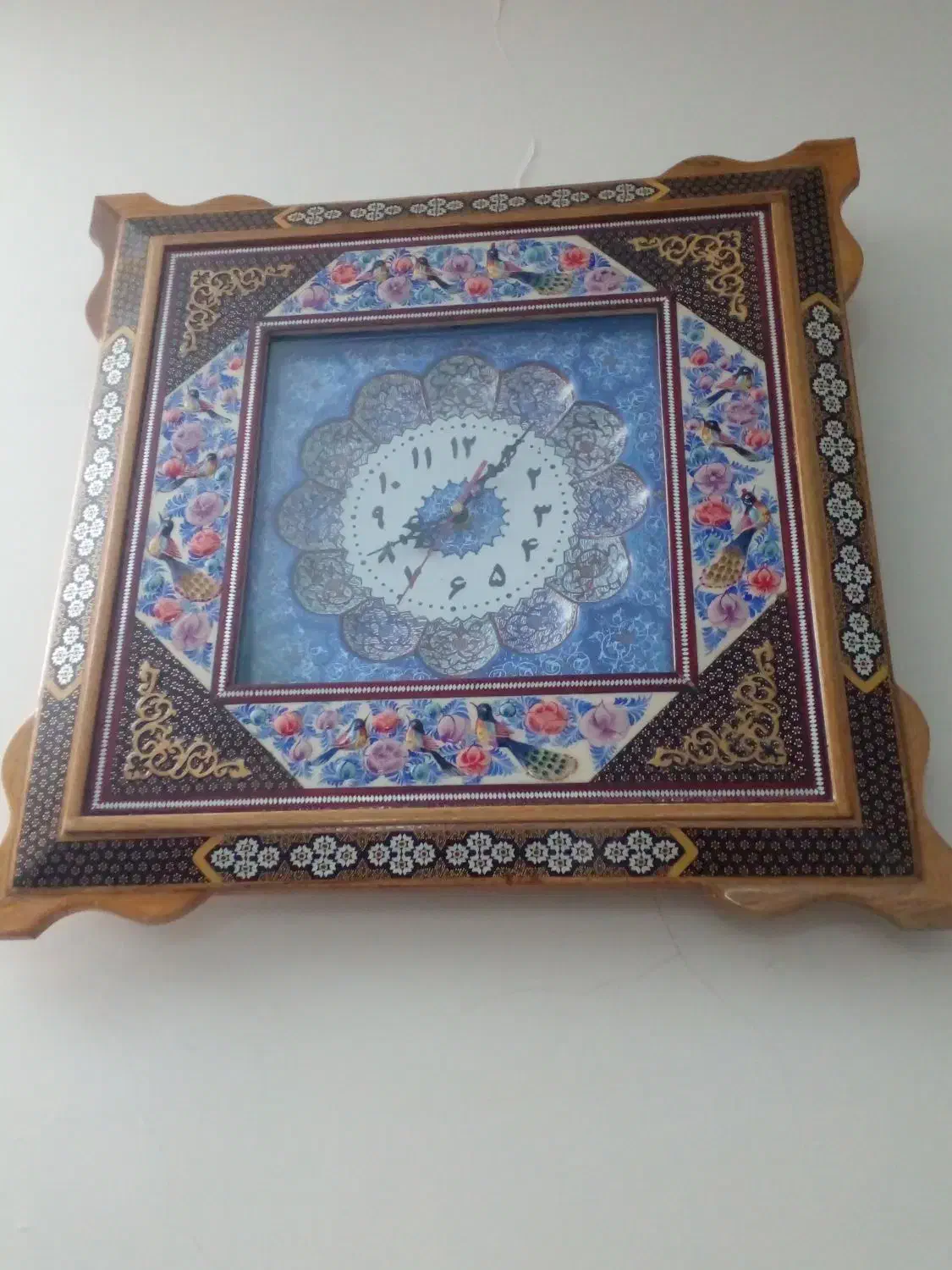 ساعت دیواری|ساعت دیواری و تزئینی|قم, چهل درخت|دیوار