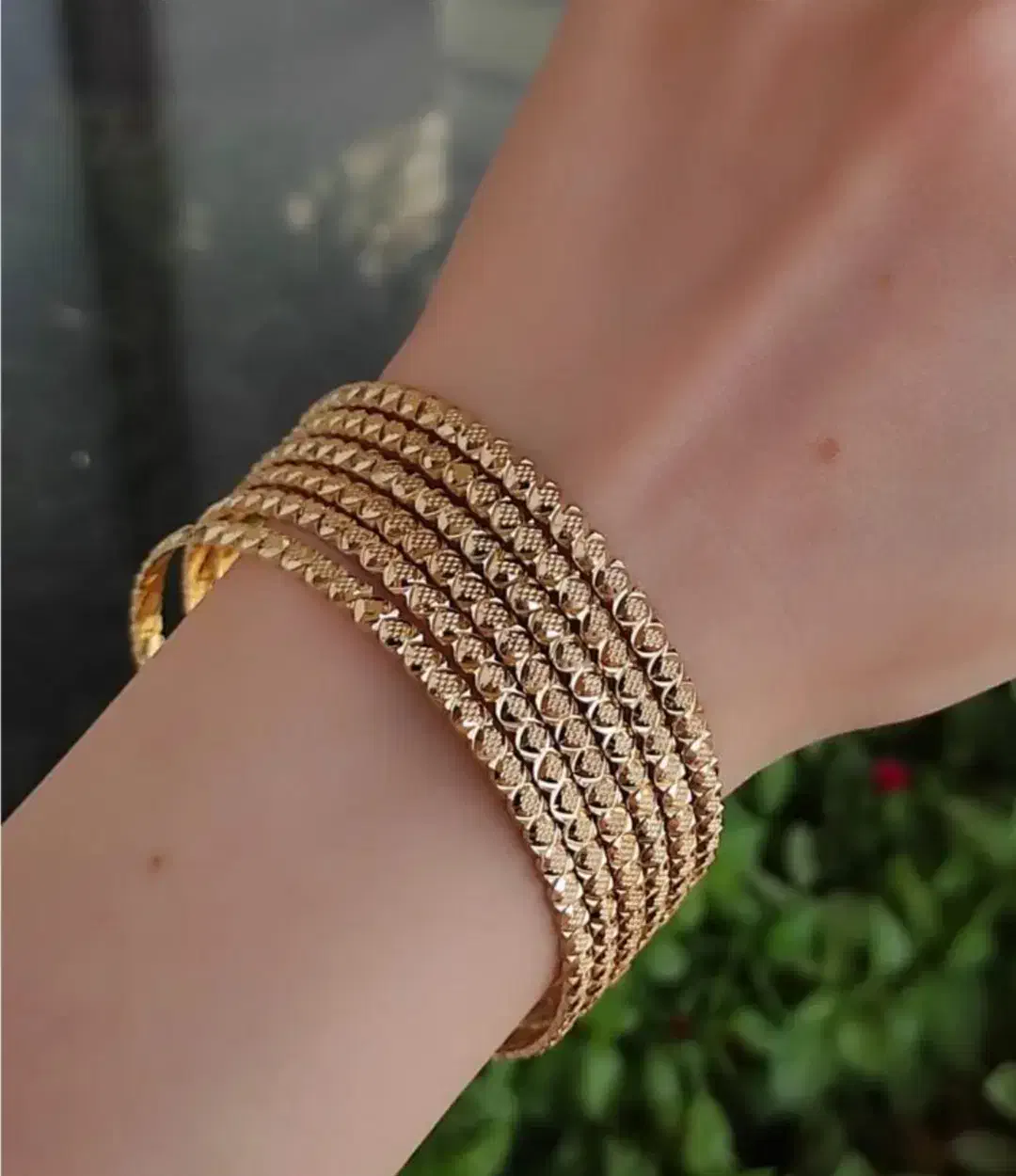 ۶تا النگوی طلا روس اصل درجه یک  سایز ۴|بدلیجات|تهران, اسکندری|دیوار