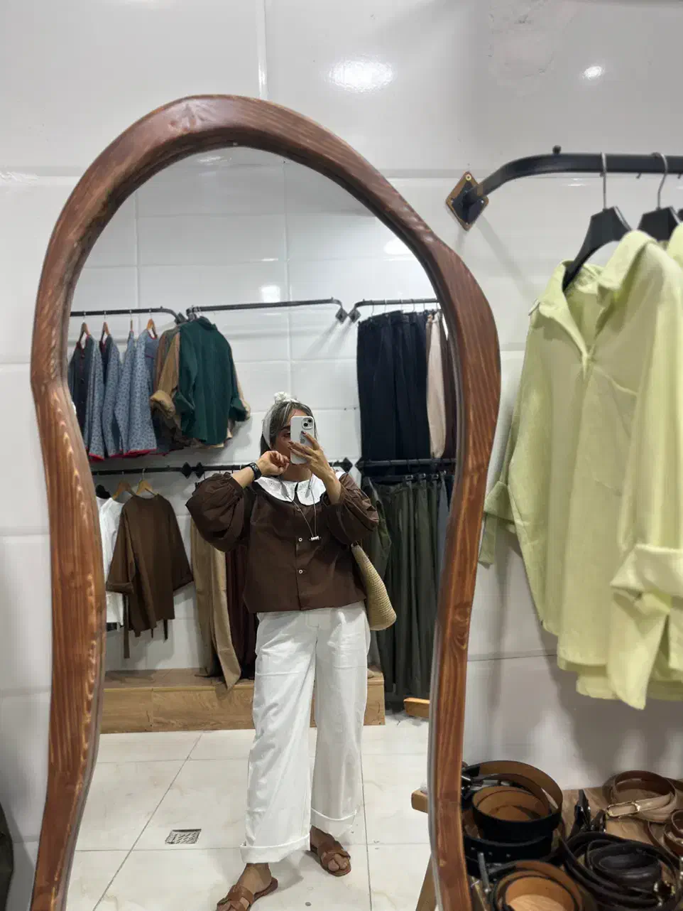 آینه دفورمه تمام چوب|آینه|بندرعباس, |دیوار