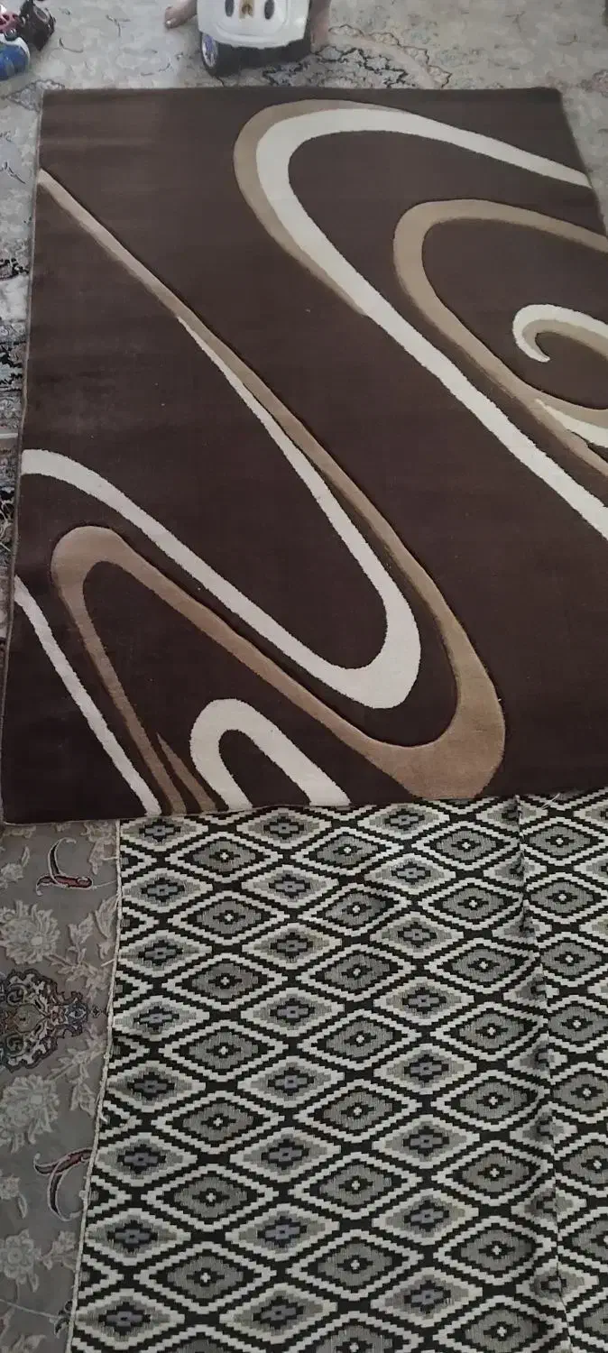 فرش تمیز سالم ۴متری فانتزی|فرش|ملارد, |دیوار