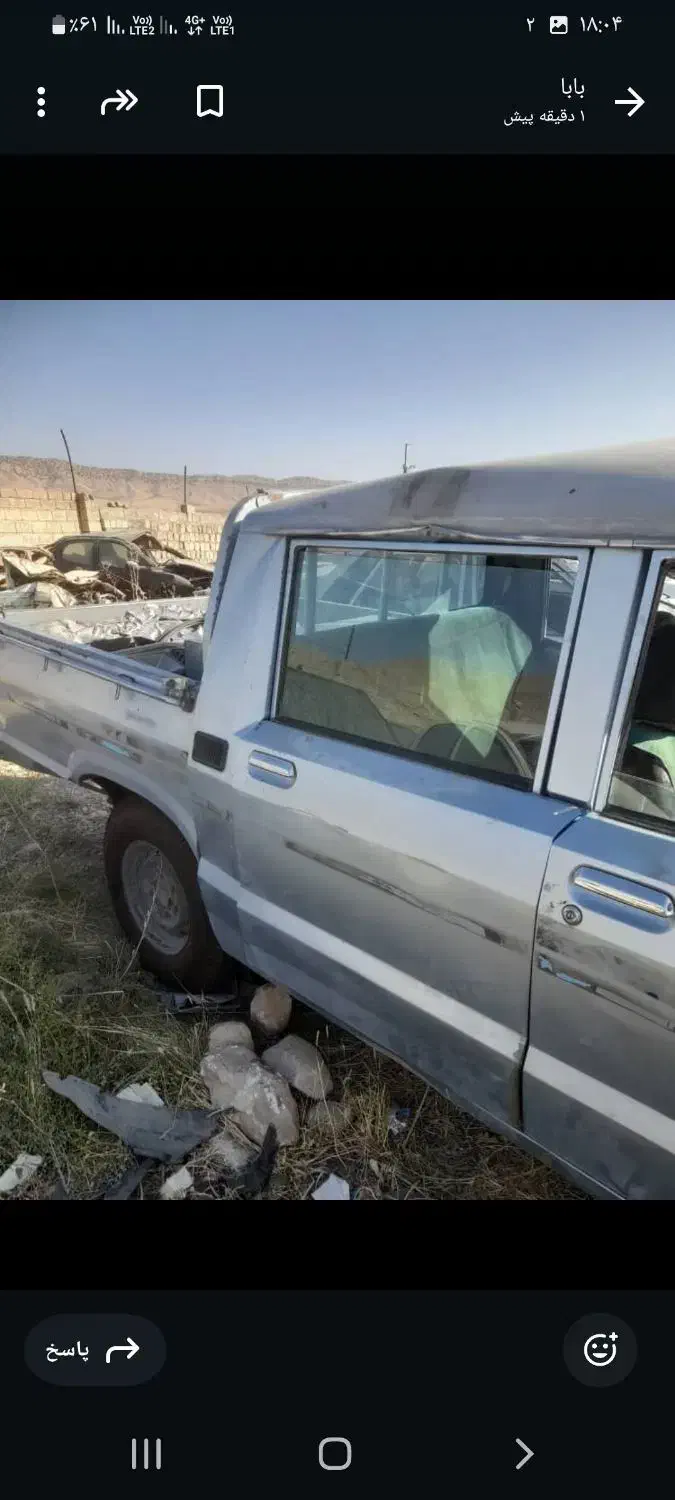 ماشین مزدا دوکابین ژاپنی تصادفی|خودرو سواری و وانت|تهران, شهید اسدی|دیوار