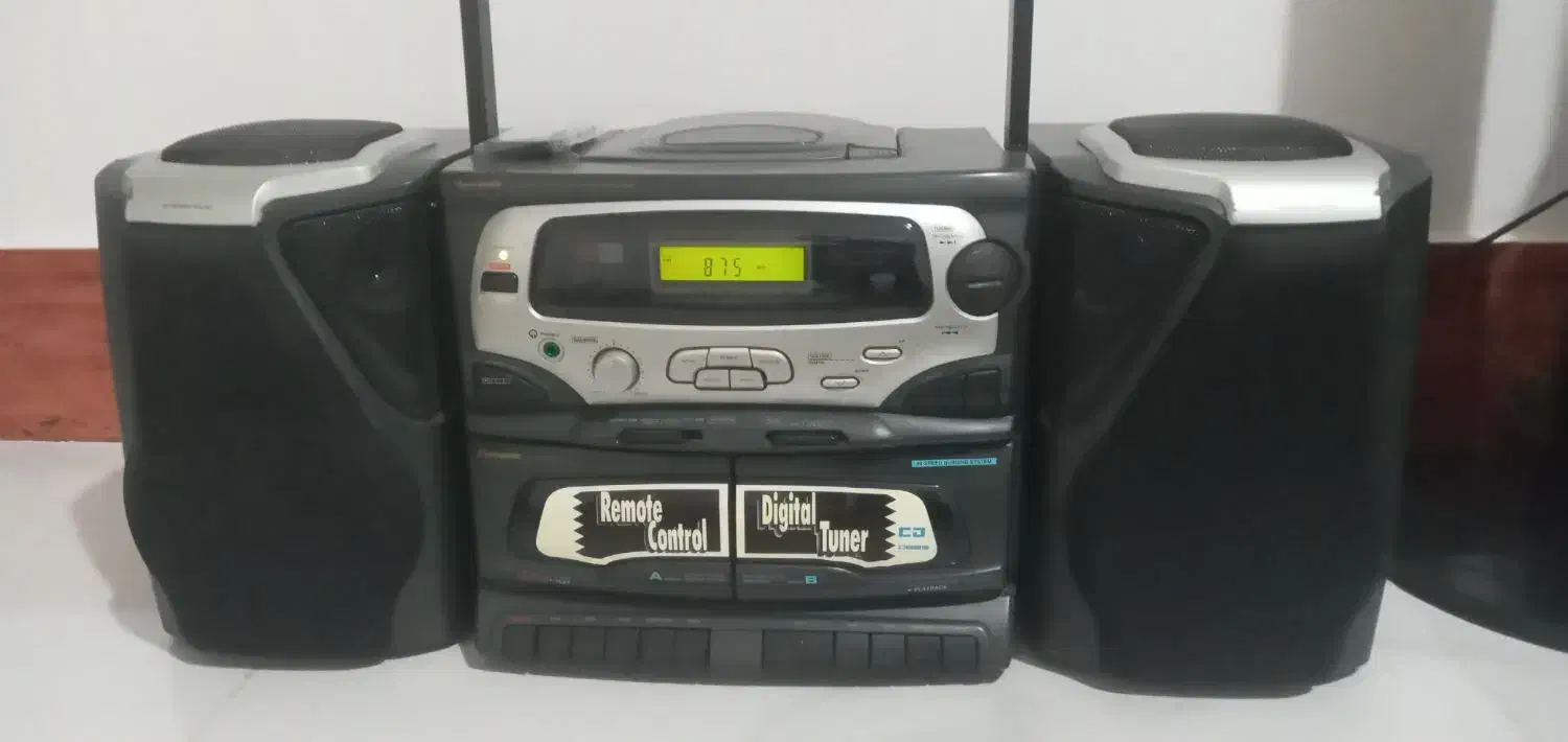 ضبط صوت پاناسونیک اصل|سیستم صوتی خانگی|فاضل آباد, |دیوار