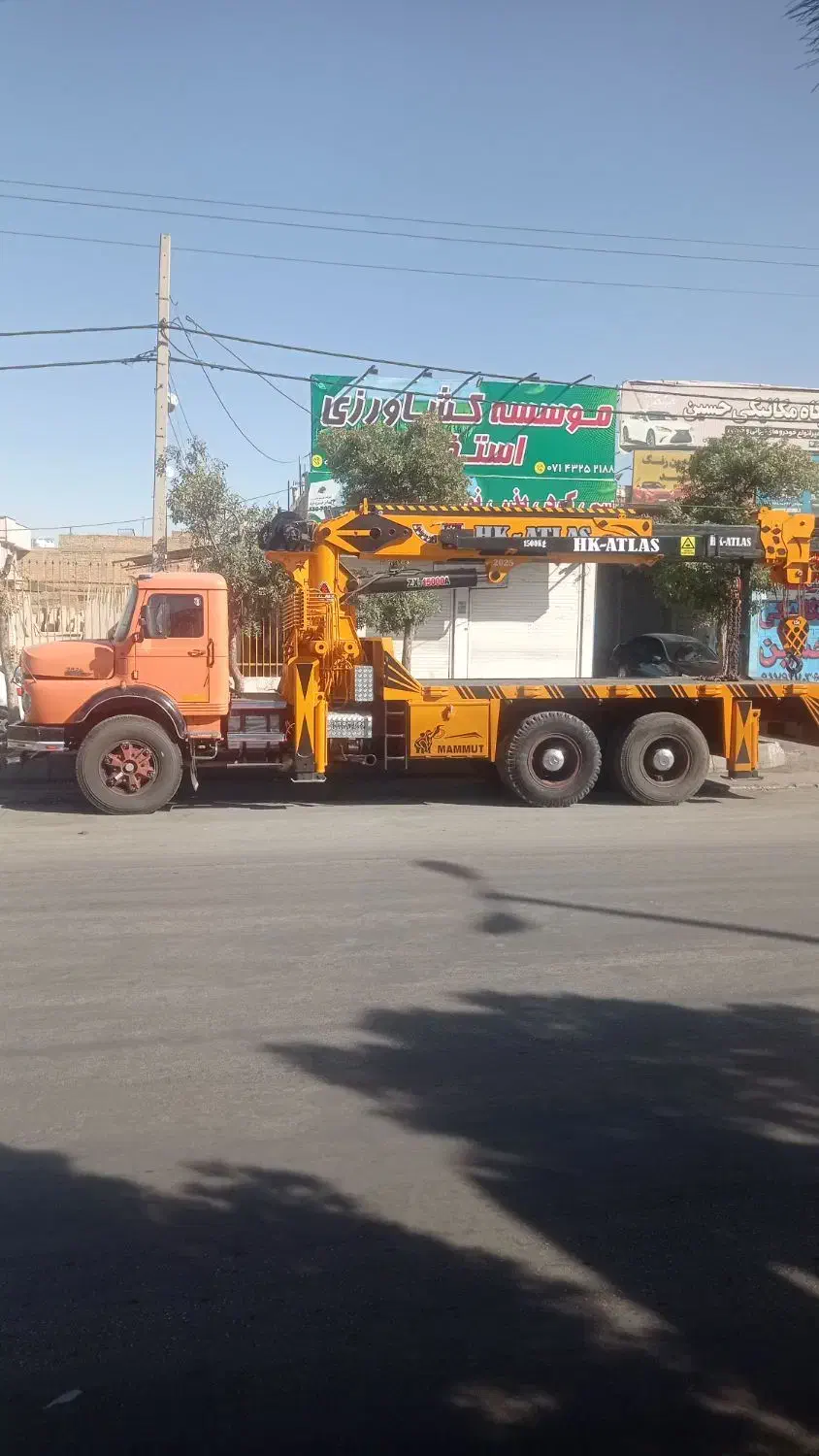 جرثقیل ده چرخ زیر مایلر|خودرو سنگین|شیراز, چنچنه|دیوار