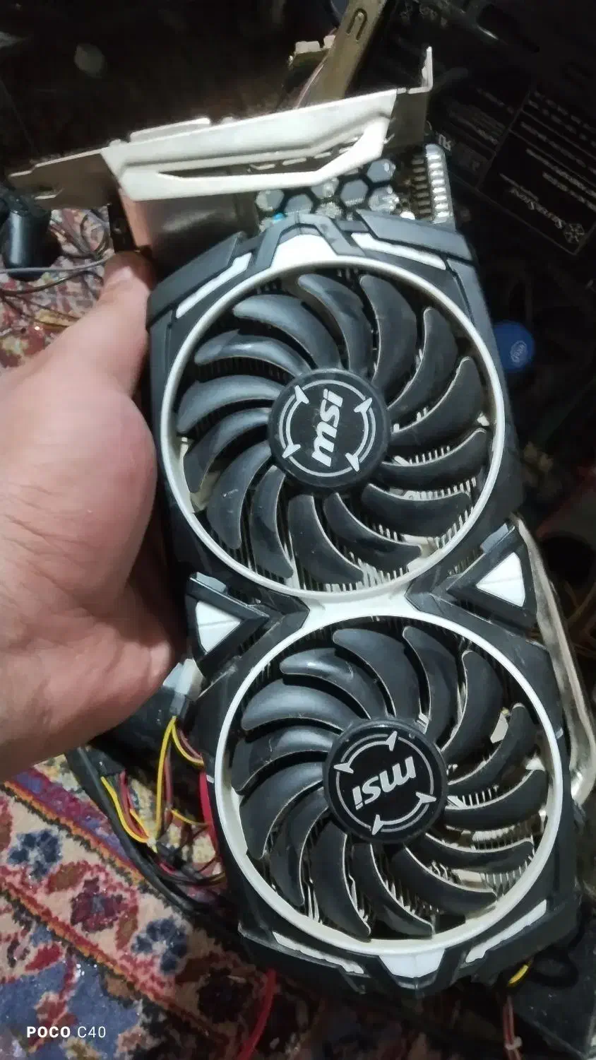 کارت گرافیک MSI RX470 درحدنو ماین نشده|قطعات و لوازم جانبی رایانه|شیراز, گلکوب|دیوار