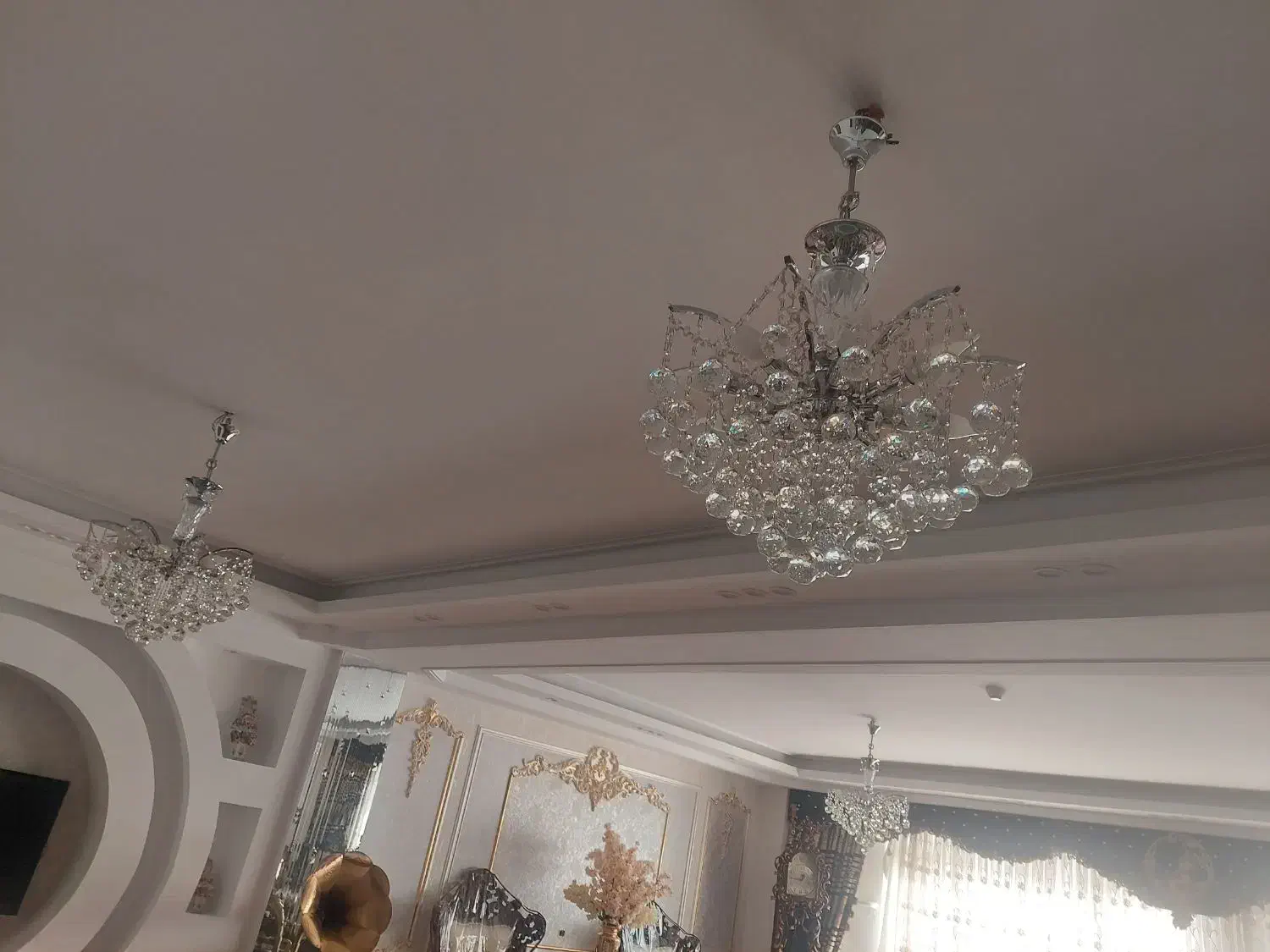 لوستر|لوستر و چراغ آویز|تبریز, |دیوار