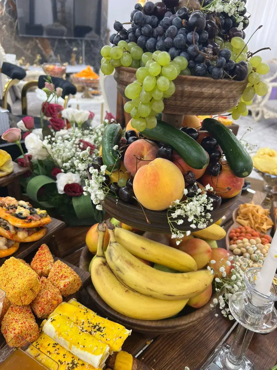 سفارش انواع فینگر فودسینی مزه وسینی میوه|خوردنی و آشامیدنی|شاهینشهر, حافظ شمالی|دیوار