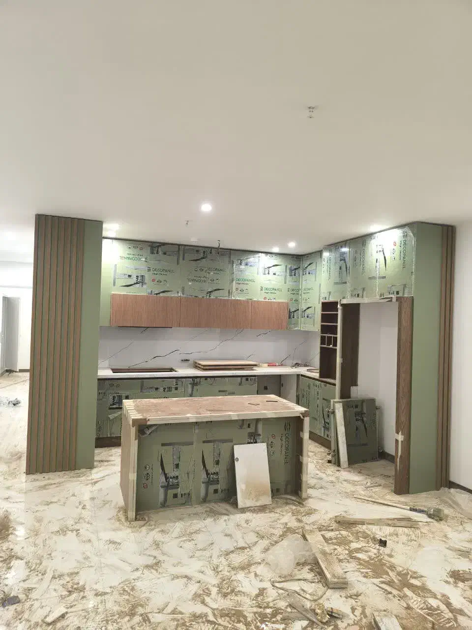 نصب کابینت و کمد دیواری|خدمات پیشه و مهارت|اندیشه, اندیشه فاز ۲|دیوار