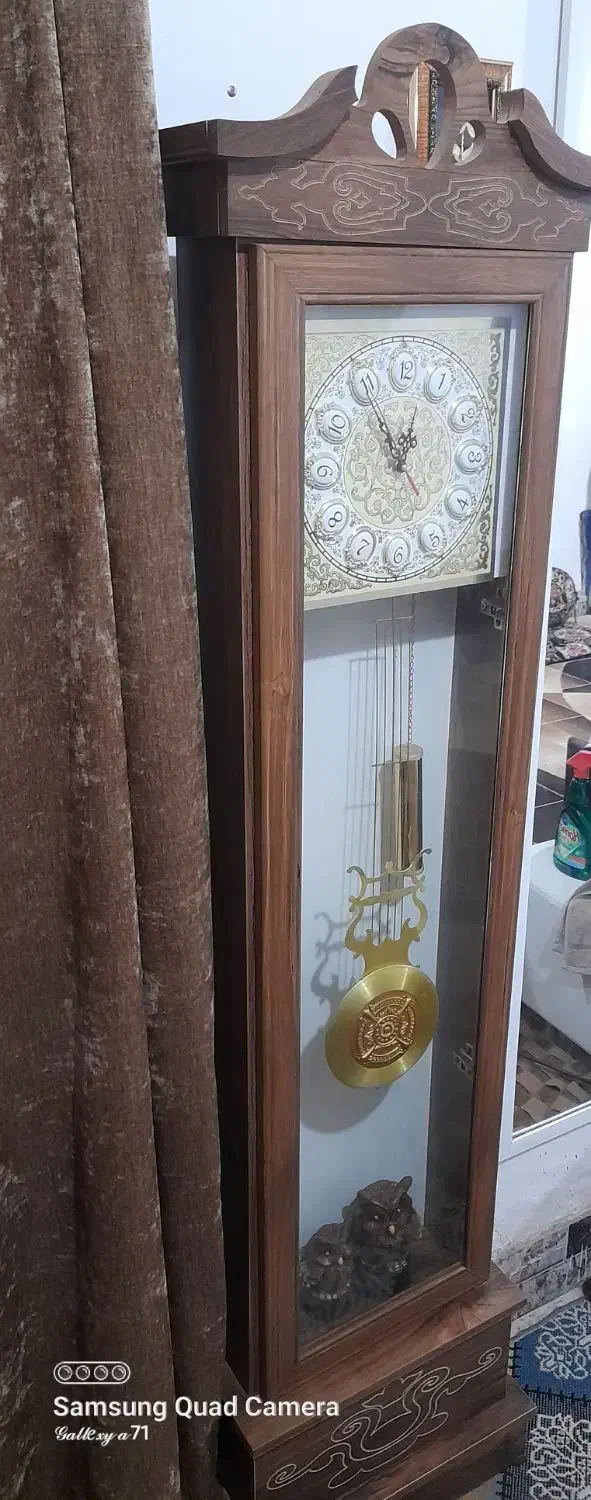 ساعت ایستاده چوبی خانگی|ساعت دیواری و تزئینی|زابل, |دیوار