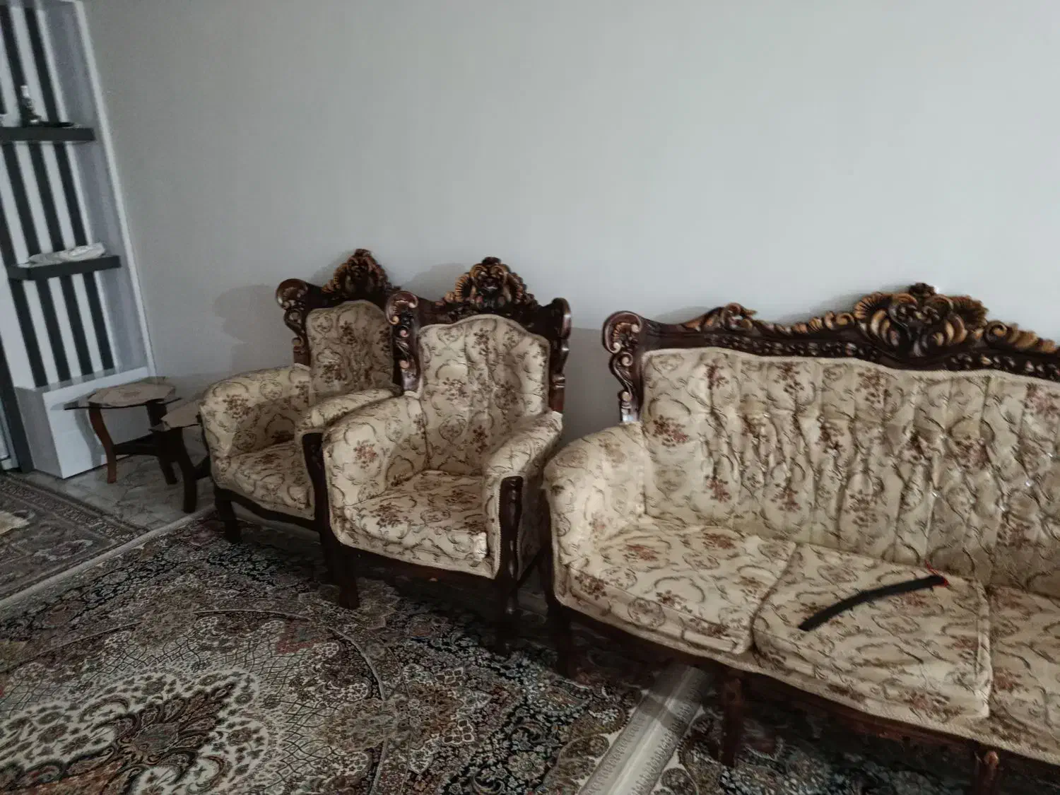 مبل استیل 9نفره|مبلمان خانگی و میز عسلی|تاکستان, |دیوار